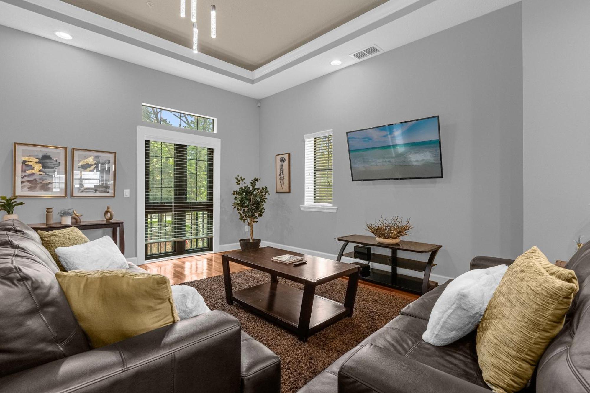 Cozy & Elegant 4Br Enchanted Townhouse - 1 Mile To Disney With Resort Pool, Gym, & Jacuzzi Orlando Eksteriør billede
