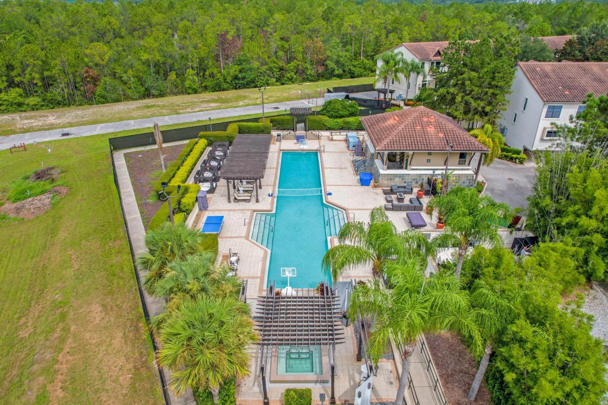 Cozy & Elegant 4Br Enchanted Townhouse - 1 Mile To Disney With Resort Pool, Gym, & Jacuzzi Orlando Eksteriør billede
